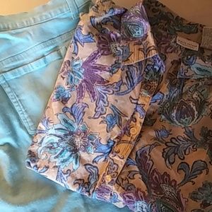 Gloria Vanderbilt Jeans & Blouse Bundle